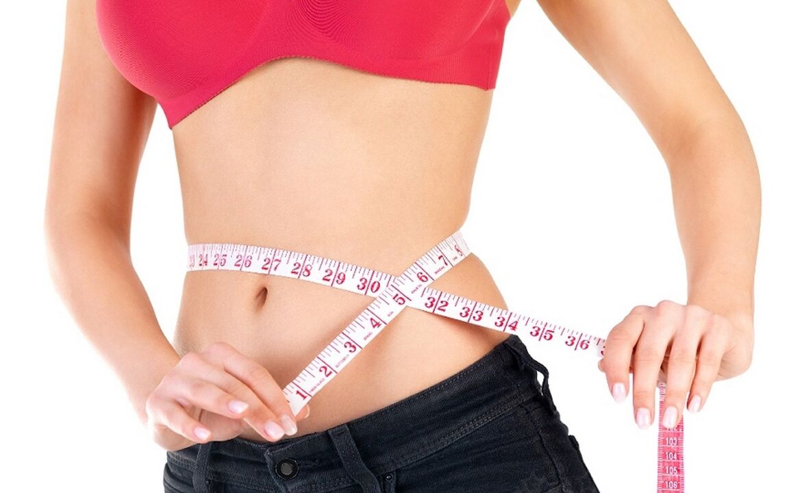 waist measurement while losing 10 kg per month